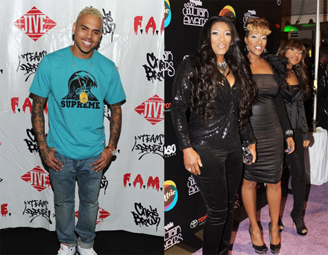 Chris Brown and SWV