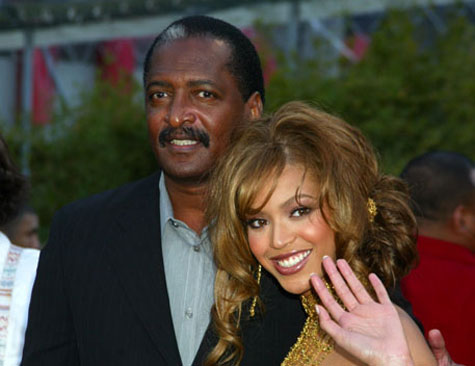 Mathew Knowles and Beyoncé