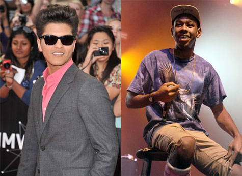 Bruno Mars and Tyler, the Creator