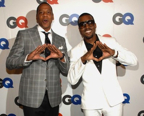 Jay-Z and Kanye West