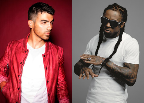 Joe Jonas and Lil Wayne