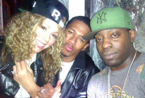 Mariah Carey, Nick Cannon, and Uncle Murda