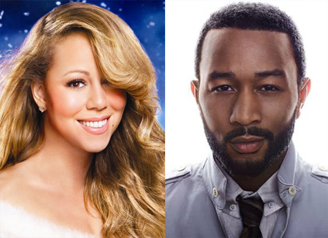 Mariah Carey and John Legend