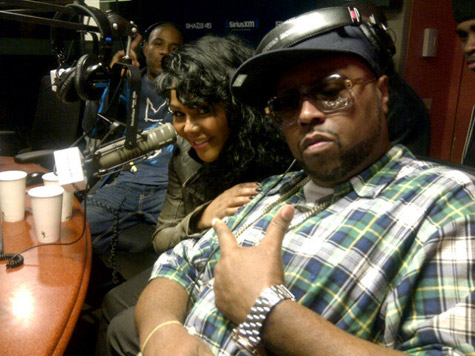 Lil' Kim and DJ Kay Slay