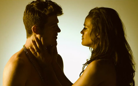 Robin Thicke and Paula Patton