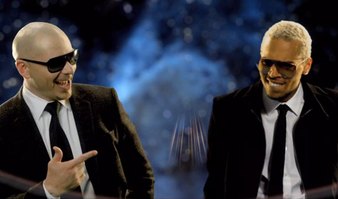 Pitbull and Chris Brown