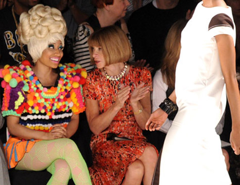 Nicki Minaj and Anna Wintour