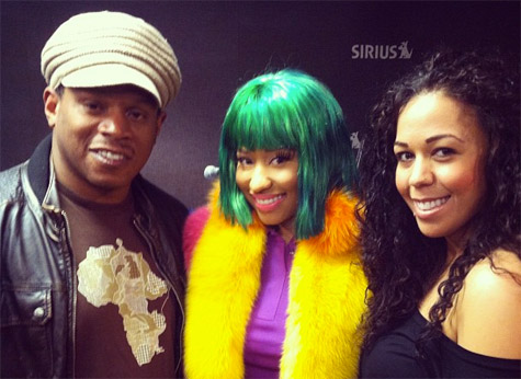 Sway Calloway, Nicki Minaj, and Devi Dev