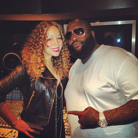 Mariah Carey and Rick Ross