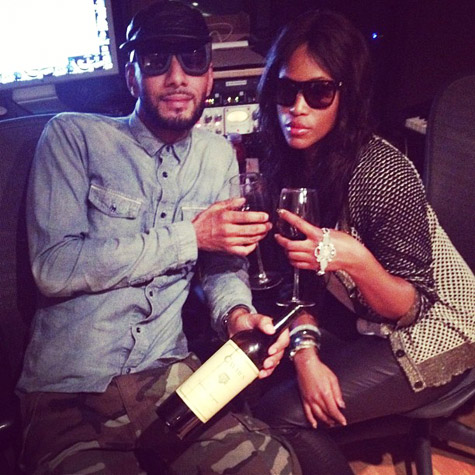 Swizz Beatz and Eve