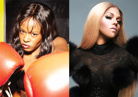 Azealia Banks and Lil' Kim