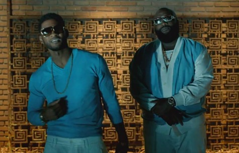 Usher and Rick Ross