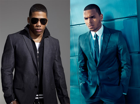 Nelly and Chris Brown