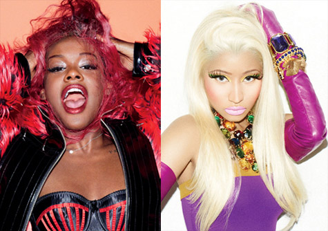 Azealia Banks and Nicki Minaj