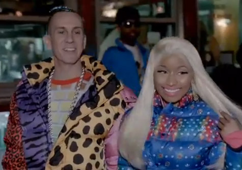 Jeremy Scott and Nicki Minaj