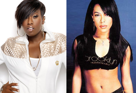 Missy Elliott and Aaliyah