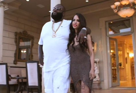 Rick Ross and Antonique Smith