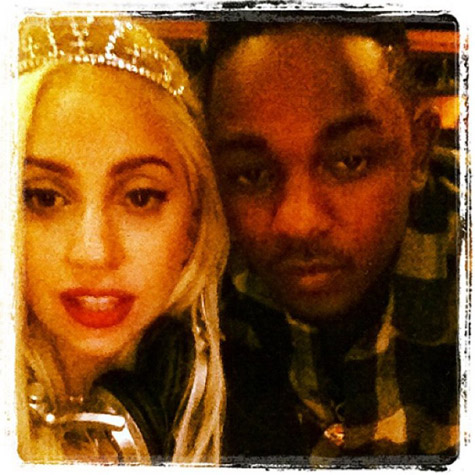 Lady Gaga and Kendrick Lamar