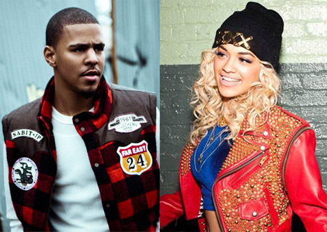 J. Cole and Rita Ora