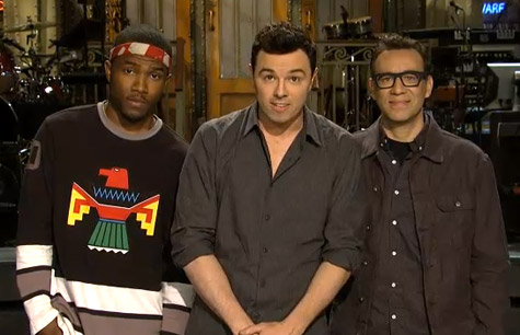 Frank Ocean, Seth MacFarlane, and Fred Armisen