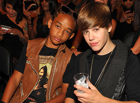 Jaden Smith and Justin Bieber