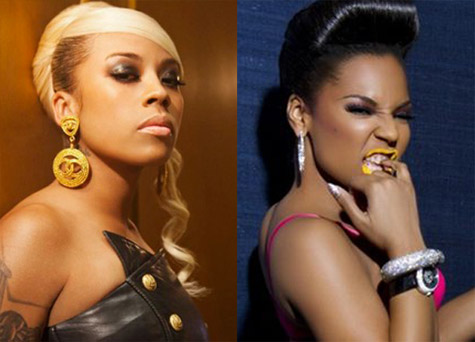 Keyshia Cole and Ashanti