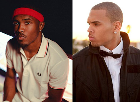 Frank Ocean and Chris Brown