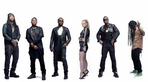 Waka Flocka Flame, Hit-Boy, will.i.am, Britney Spears, Diddy, and Lil Wayne