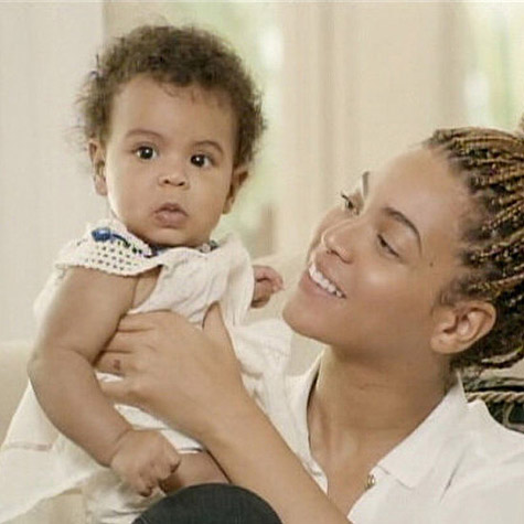 Blue Ivy and Beyoncé