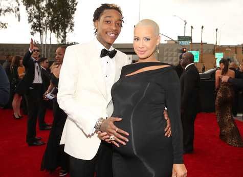 Wiz Khalifa and Amber Rose