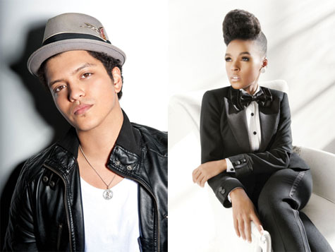 Bruno Mars and Janelle Monáe