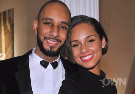 Swizz Beatz and Alicia Keys