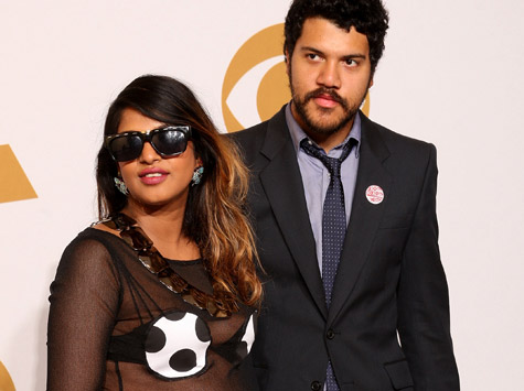 M.I.A. and Ben Bronfman