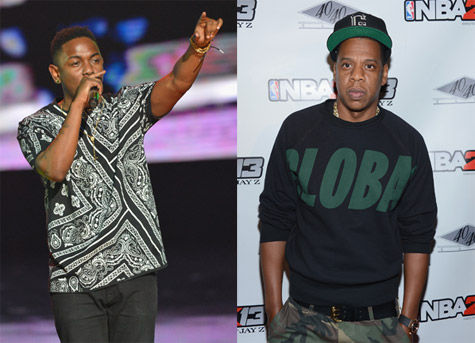 Kendrick Lamar and Jay-Z