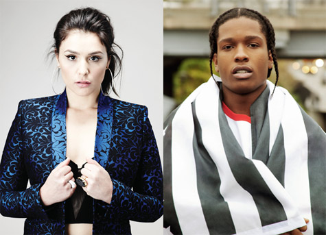 Jessie Ware and A$AP Rocky