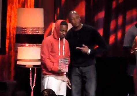 Kendrick Lamar and Dr. Dre