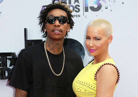 Wiz Khalifa and Amber Rose