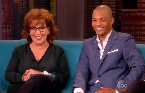 Joy Behar and T.I.