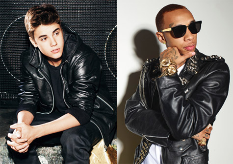 Justin Bieber and Tyga