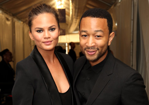 Chrissy Teigen and John Legend