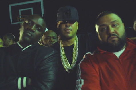 Akon, French Montana, and DJ Khaled