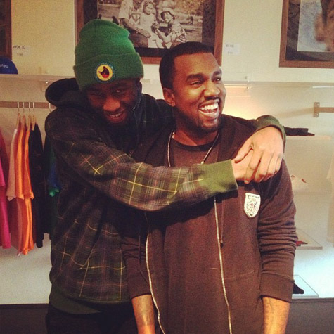 Tyler, the Creator and Kanye West