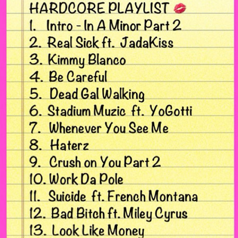 Hard Core 2K13 Tracklisting