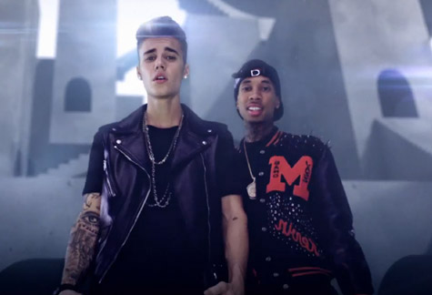 Justin Bieber and Tyga