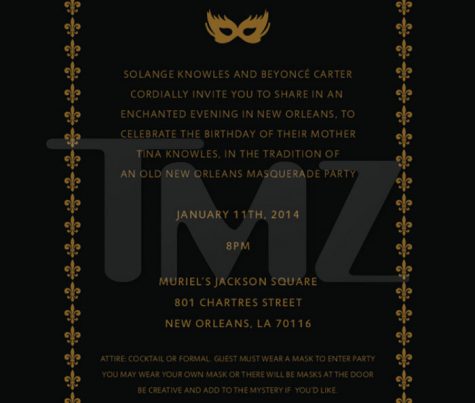 Tina Knowles Birthday Invite