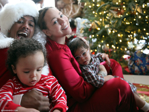 Nick Cannon, Mariah Carey, and Dem Babies