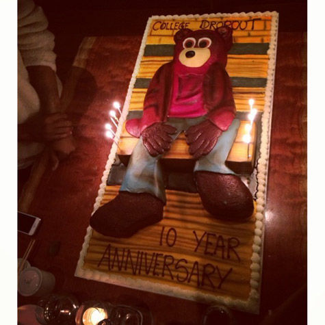 College Dropout Cake