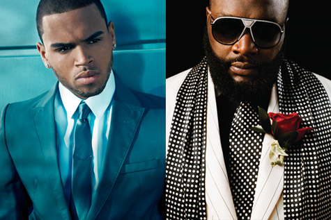 Chris Brown and Rick Ross