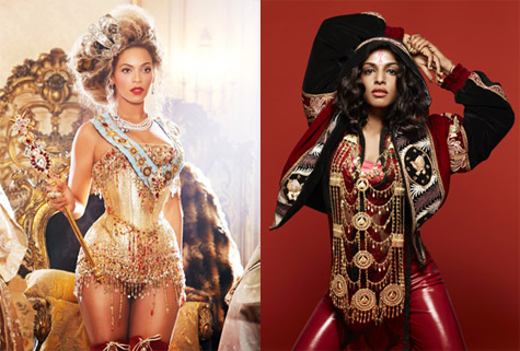 Beyoncé and M.I.A.