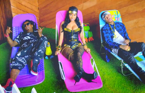 Lil Wayne, Nicki Minaj, and Tyga